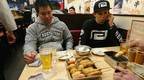 20日・大晦日にRIZINに出場した砂辺光久選手と大阪観光！